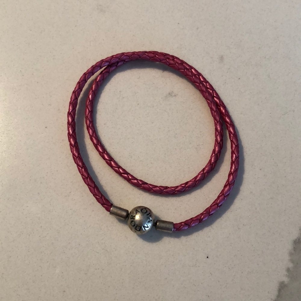 Leather Pandora Bracelet